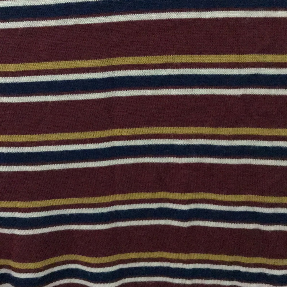 Forever 21 Multi Striped Ringer Vintage Shirt - Picture 3 of 5